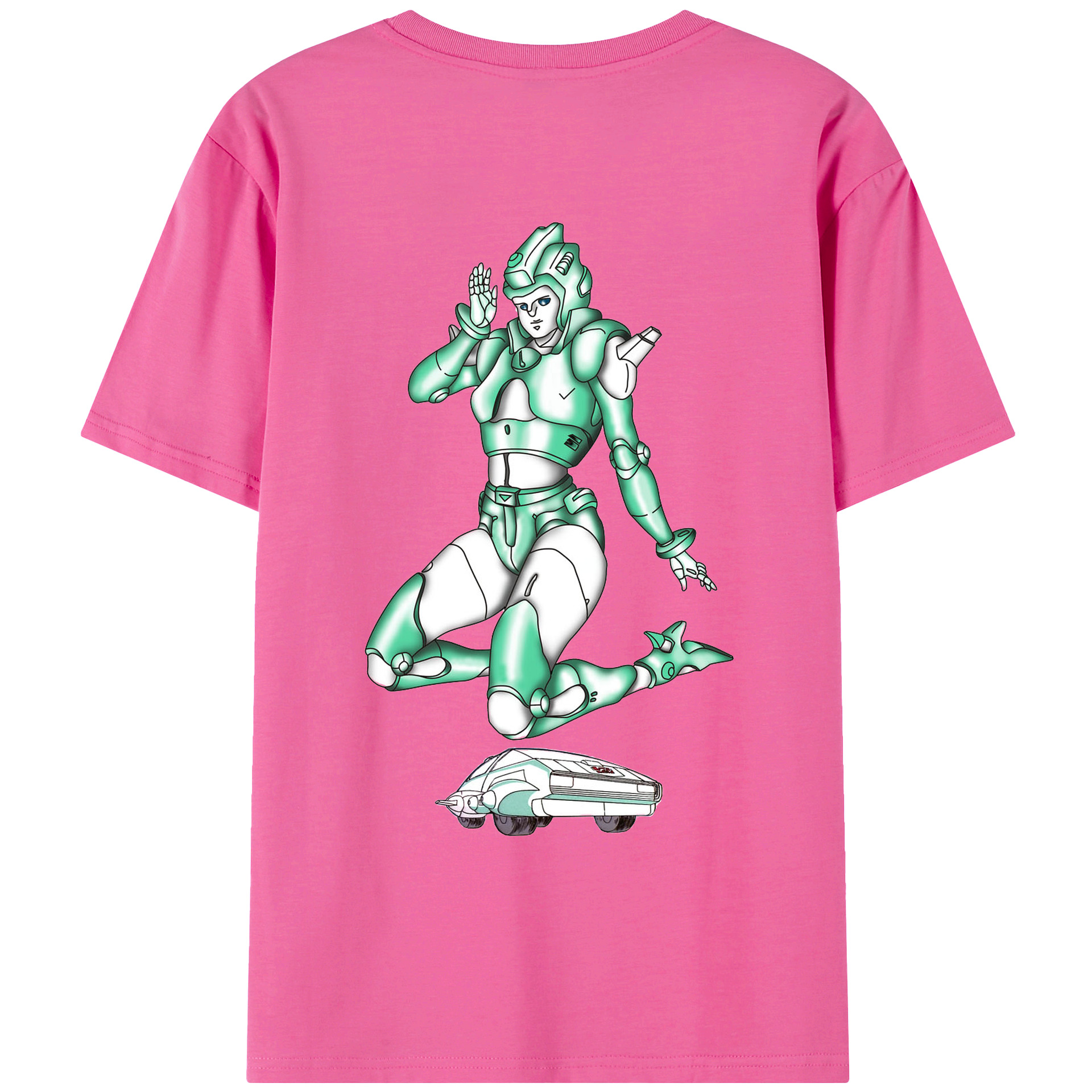 （画像用）  レディース半袖Tシャツ(バックプリント)